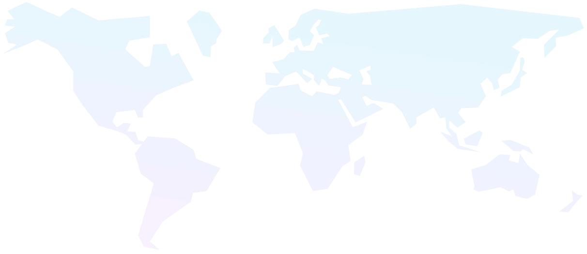 Map of VPN servers.